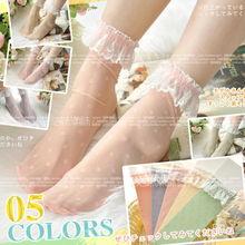 花纹短丝袜
